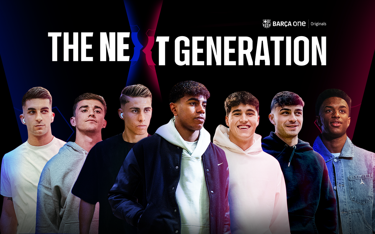 El FC Barcelona estrena en Barça One 'The Next Generation', la nueva serie protagonizada por el primer equipo de fútbol masculino