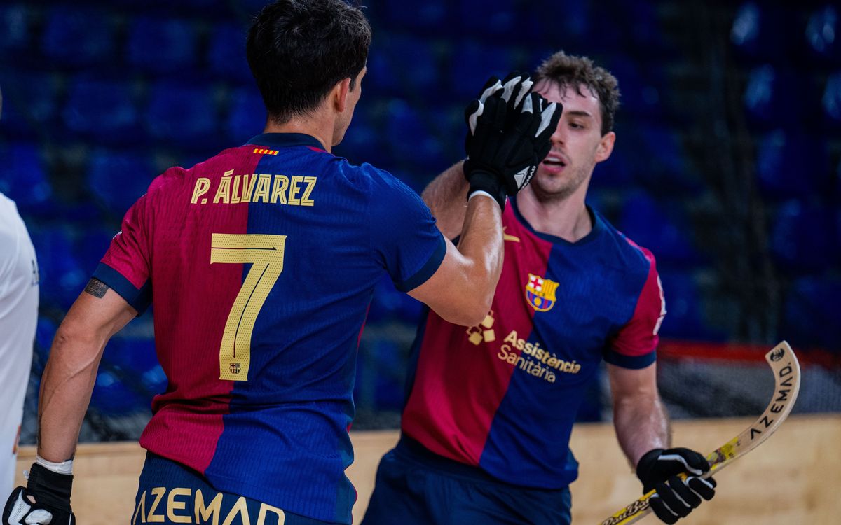 Novara, Vilafranca i Palau Blaugrana