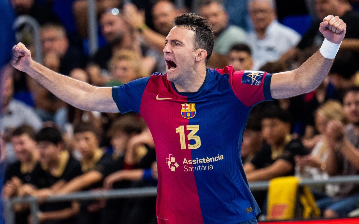 Barça - PICK Szeged: La Champions se estrena en el Palau con triunfo (31-30)