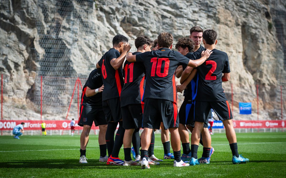 UEFA YOUTH LEAGUE | AS Monaco 4-3 Barça: Losing start