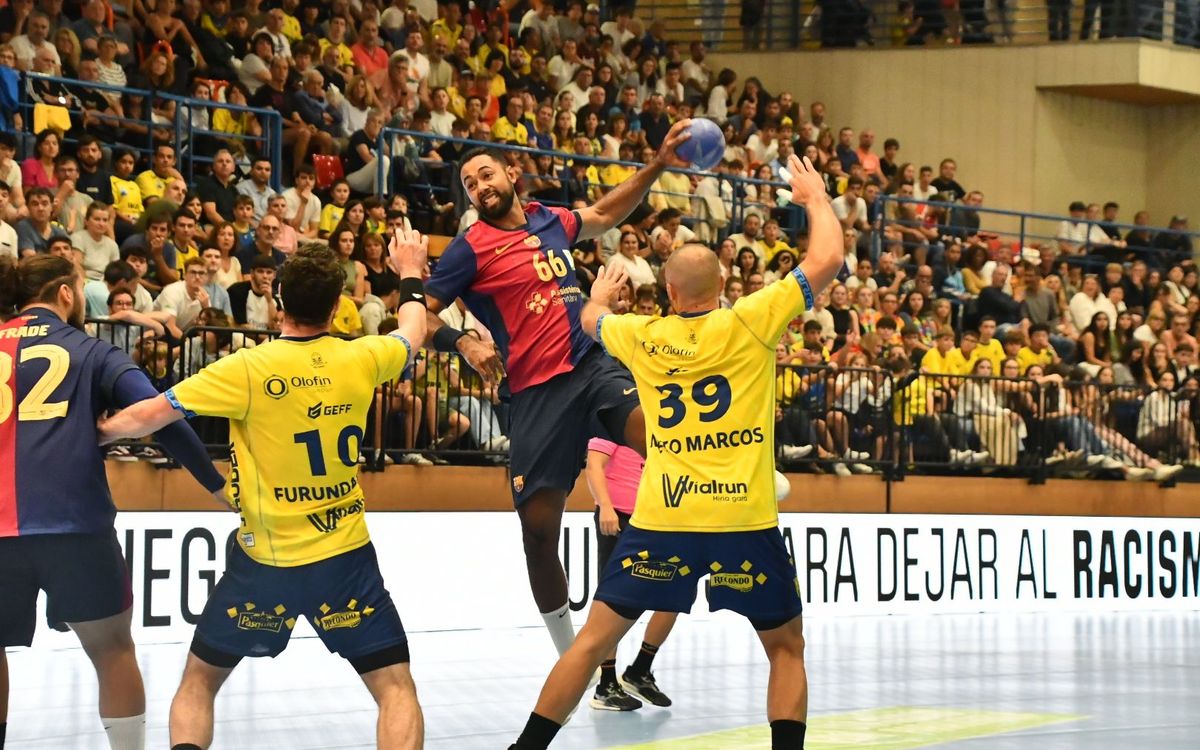 Bidasoa 30–36 Barça: Win away from home