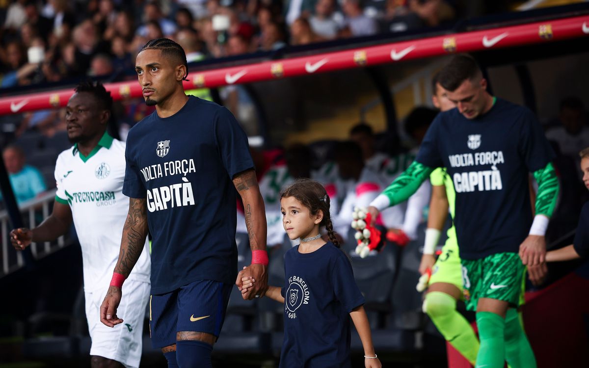 'BE STRONG, CAPTAIN', t-shirt in support of Marc ter Stegen