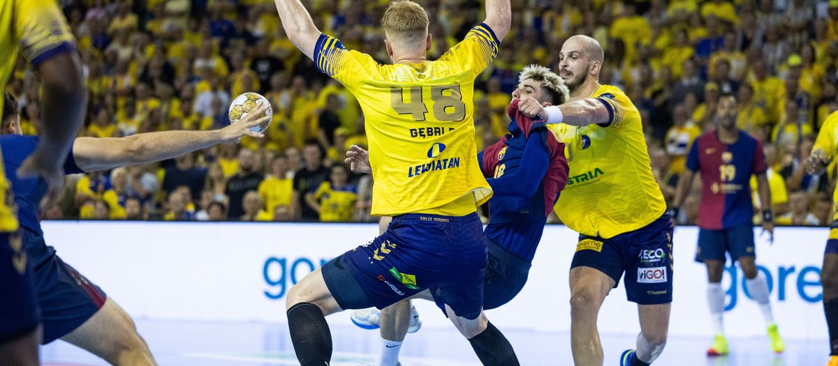 Industria Kielce 28-32 Barça: Deserved win in Europe