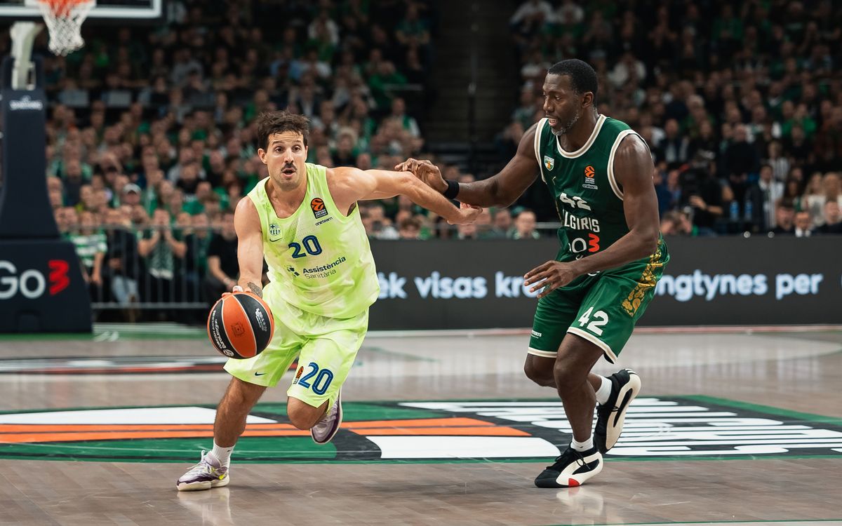 Zalgiris Kaunas 74-67 Barça: Victory eludes