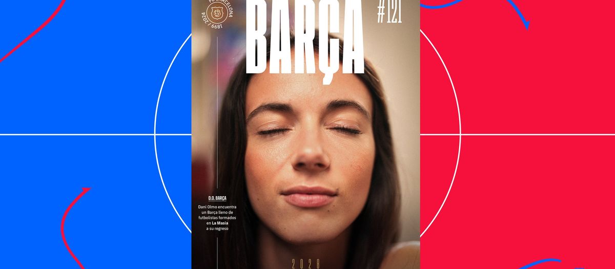 Aitana invita a soñar desde la REVISTA BARÇA