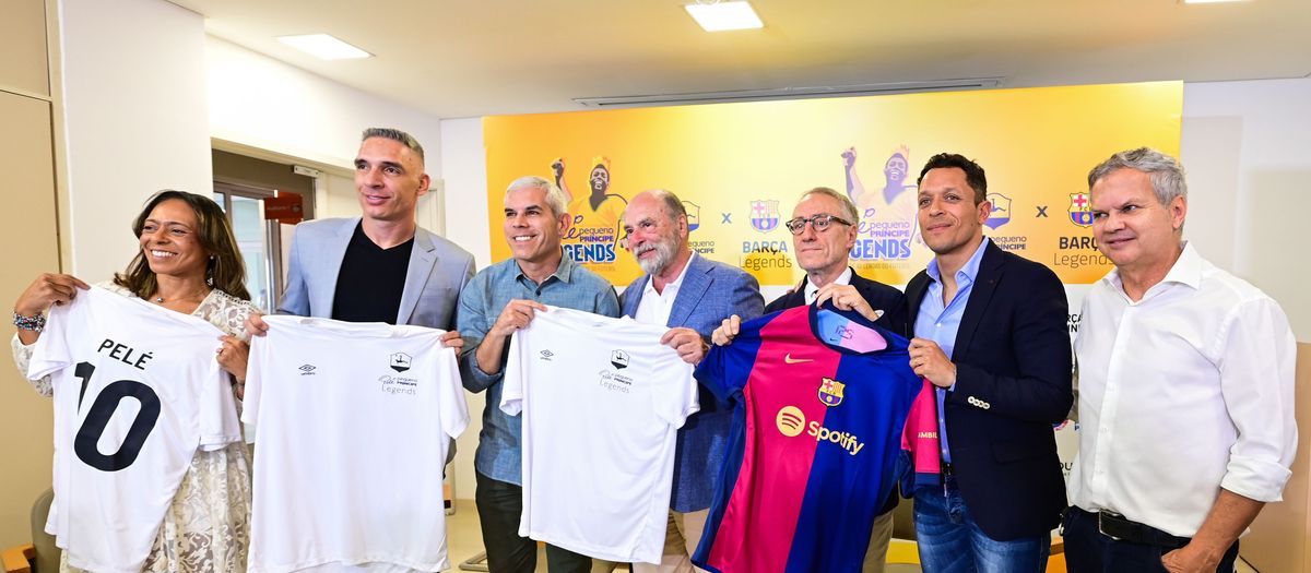 Barça Legends to play in Curitiba, Brazil on 17 November