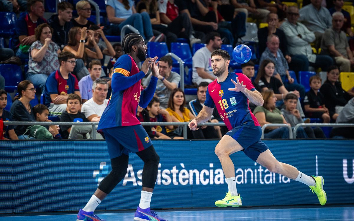 Barça - Cangas: Una victoria más al frente de la ASOBAL (45-38)