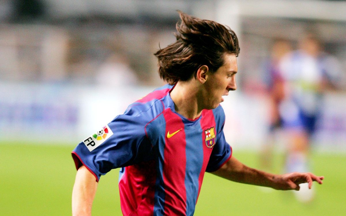 20 years since Leo Messi's FC Barcelona debut