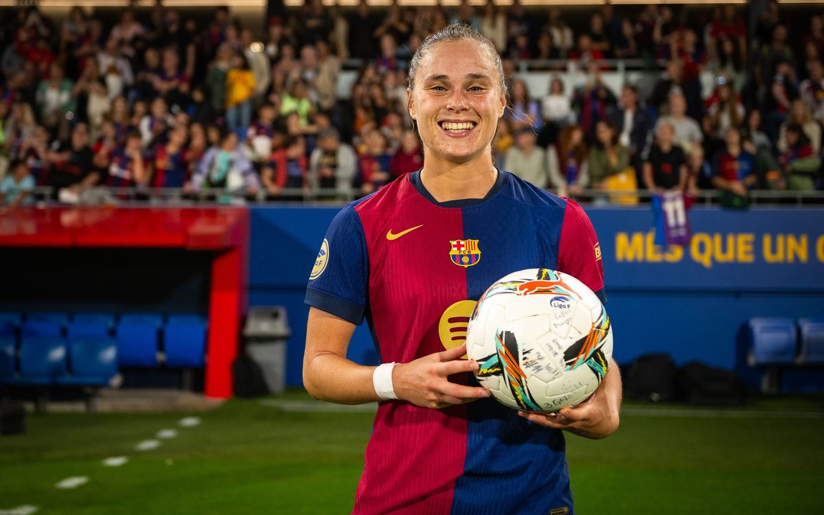 Ewa Pajor firma el mejor inicio goleador de la historia del Barça