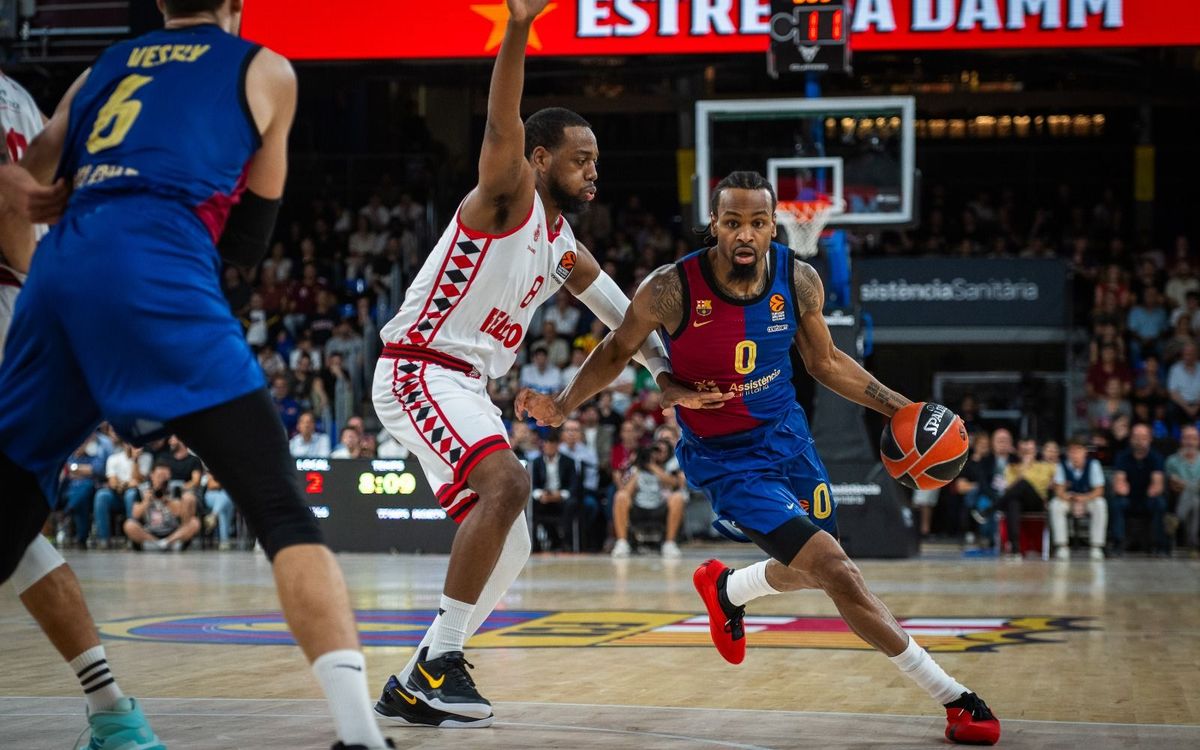 Barça - Mònaco: El Palau, escenari europeu triomfal (86-71)