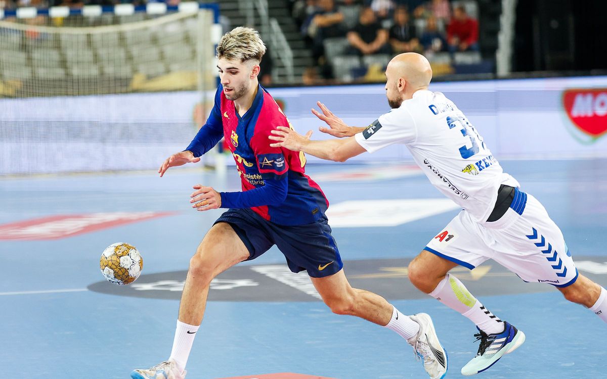 Zagreb 29-31 Barça: Winning run in Europe continues