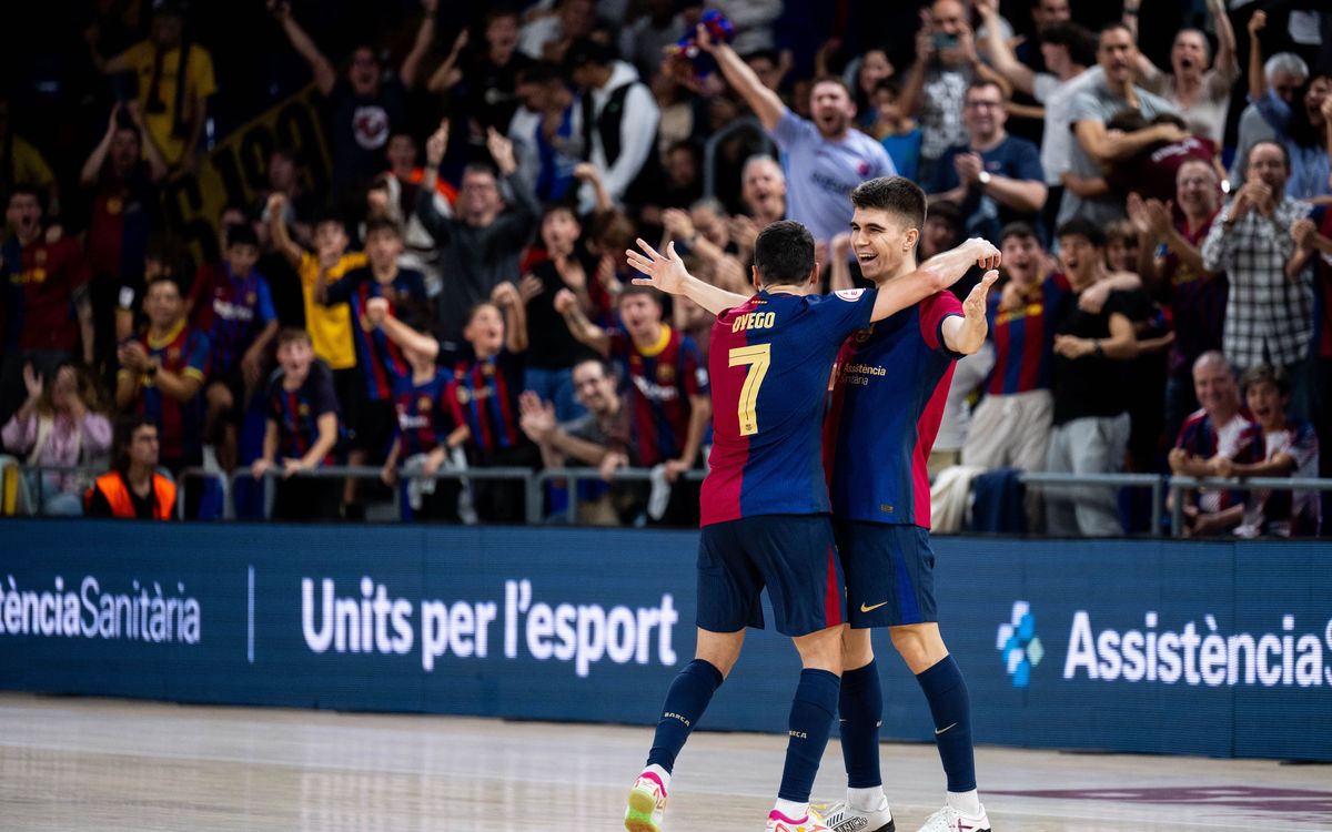 Barça - Manzanares: La primera arriba 'in extremis' (3-2)