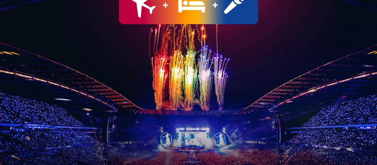 Coldplayを含むVIP経験をゲットしよう！ ✈️🎟️🎤