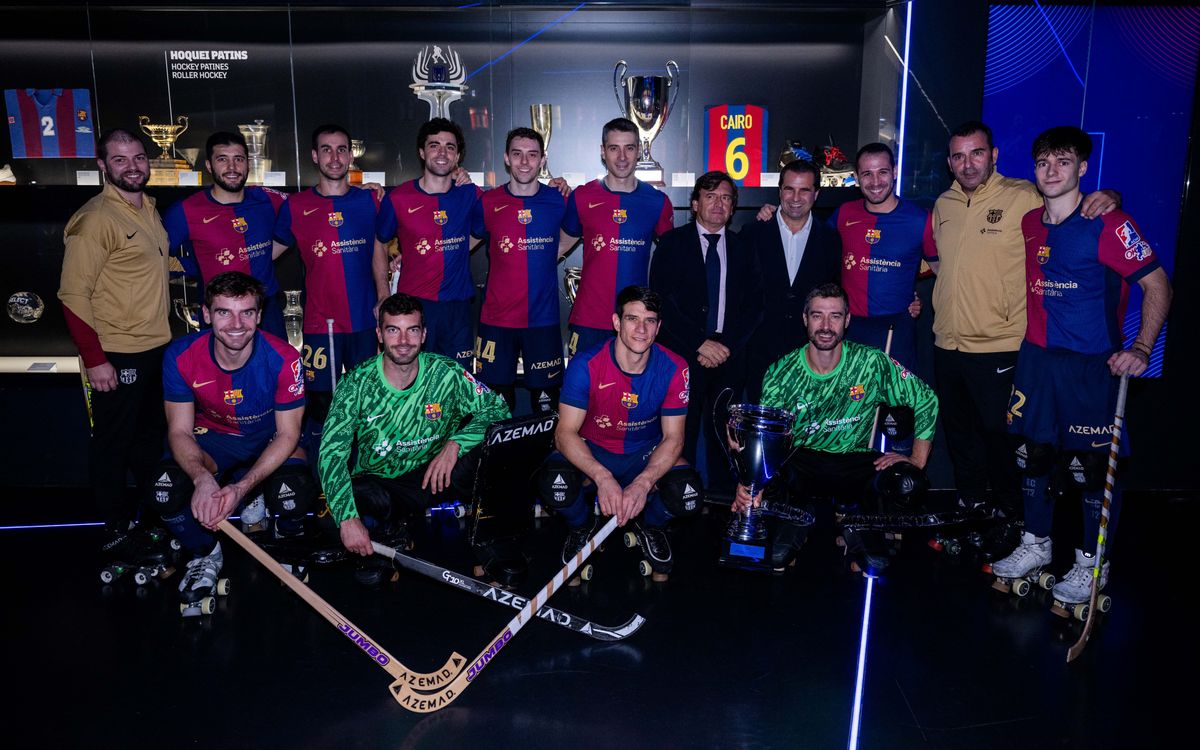 La Supercopa ja brilla a les vitrines del Museu