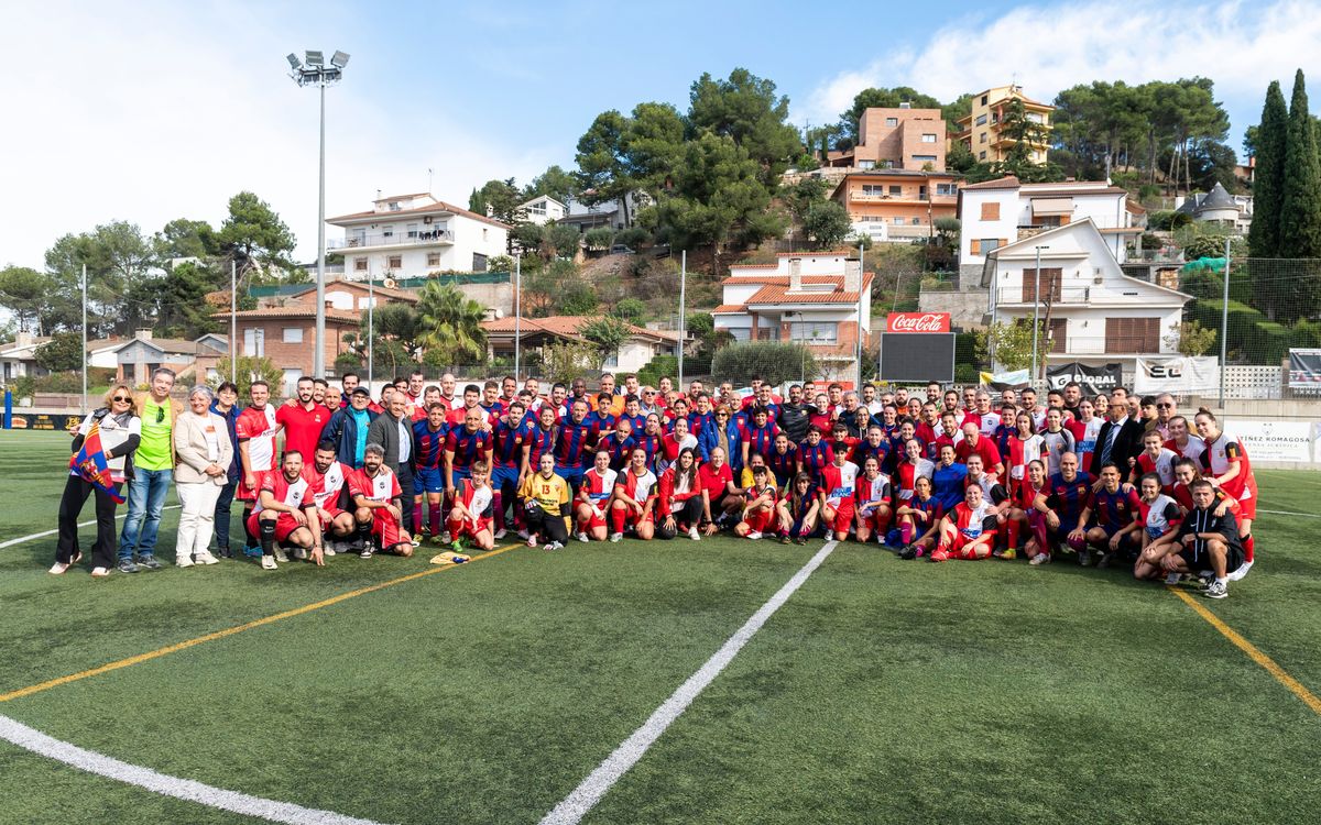 Doble partido para una buena causa en Martorelles