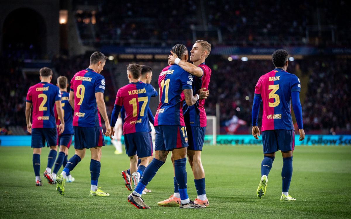 FC Barcelona 4-1 Bayern Munich by the numbers