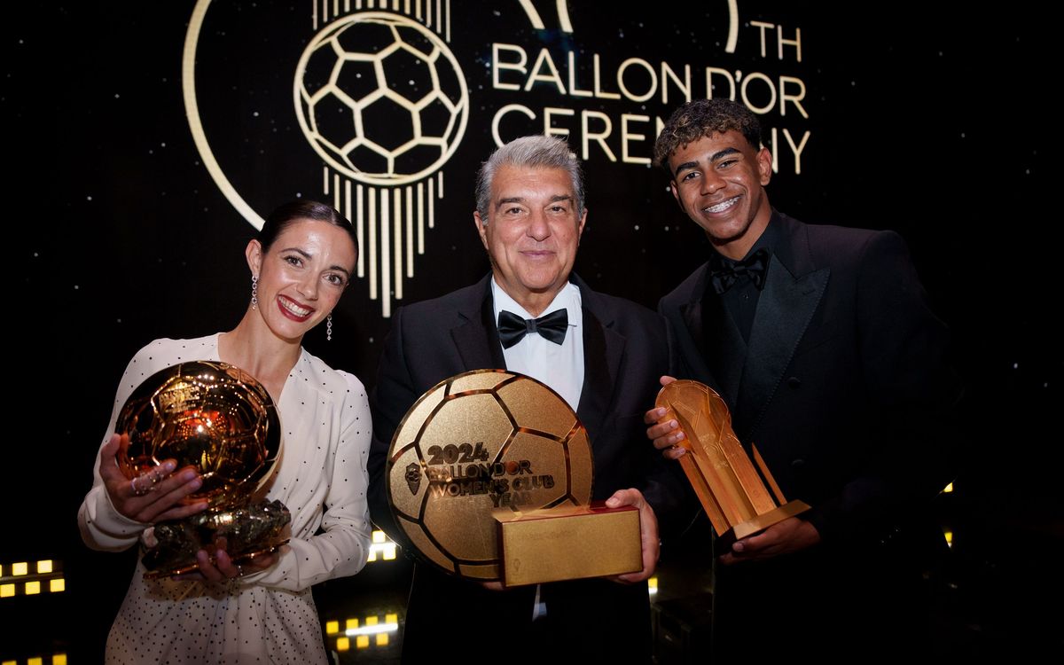 Quatre records du Barça au Ballon d'Or