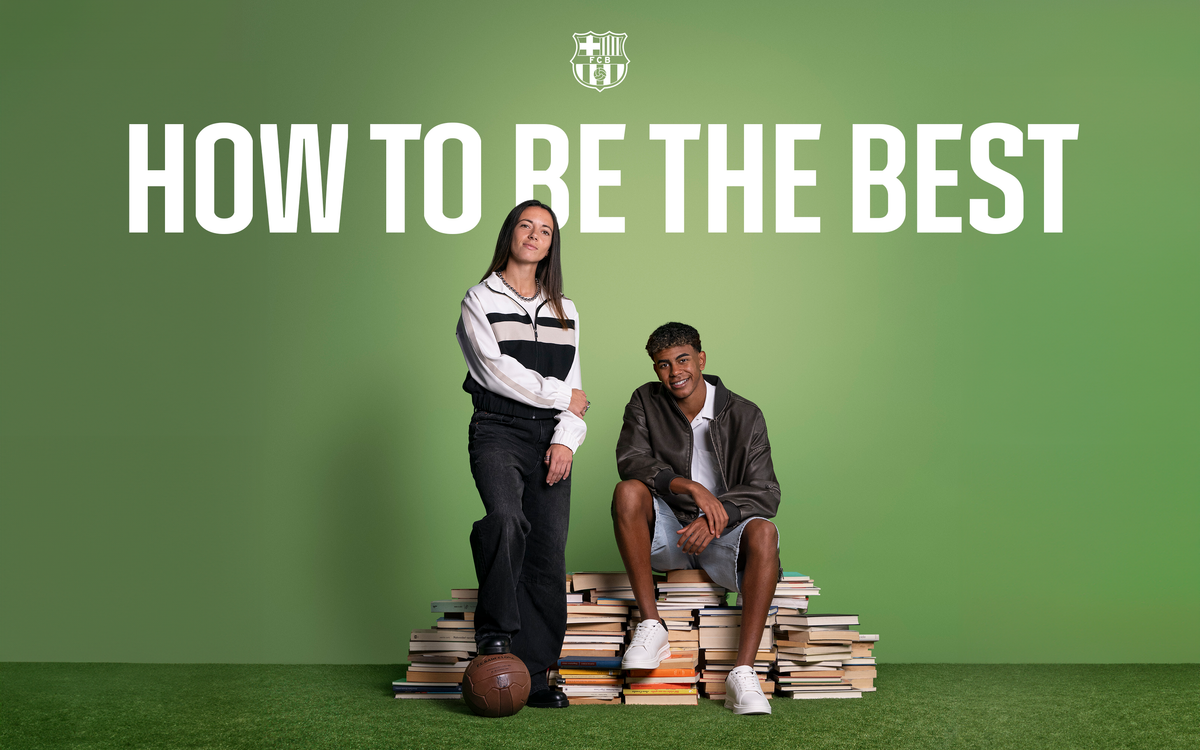 El FC Barcelona celebra l'èxit d'Aitana Bonmatí i Lamine Yamal amb ‘How to be the best’