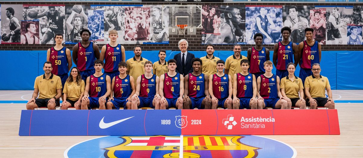 Les fotografies oficials del bàsquet formatiu 2024/25