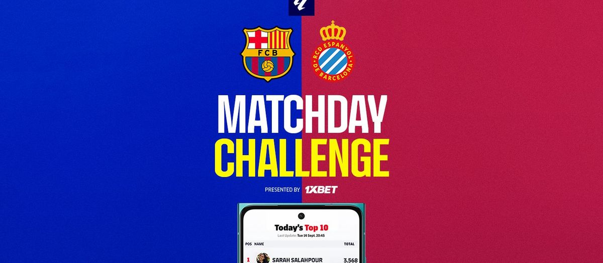 The Match Day Challenge is on!