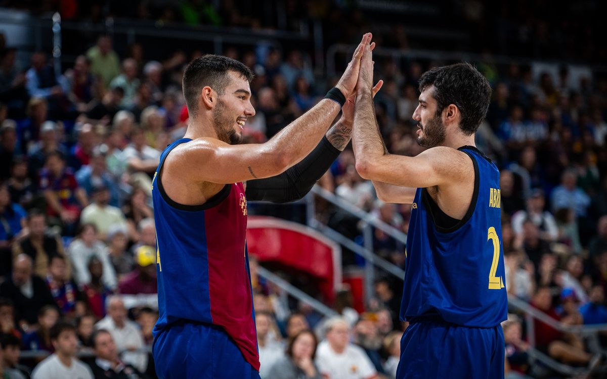 Barça - Leyma Coruña: Se rehacen para volver a ganar (106-80)