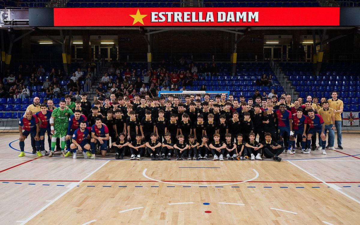 El futur del Futsal es presenta al Palau