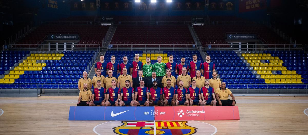 La foto oficial 2024/25, just abans de l’aturada de seleccions