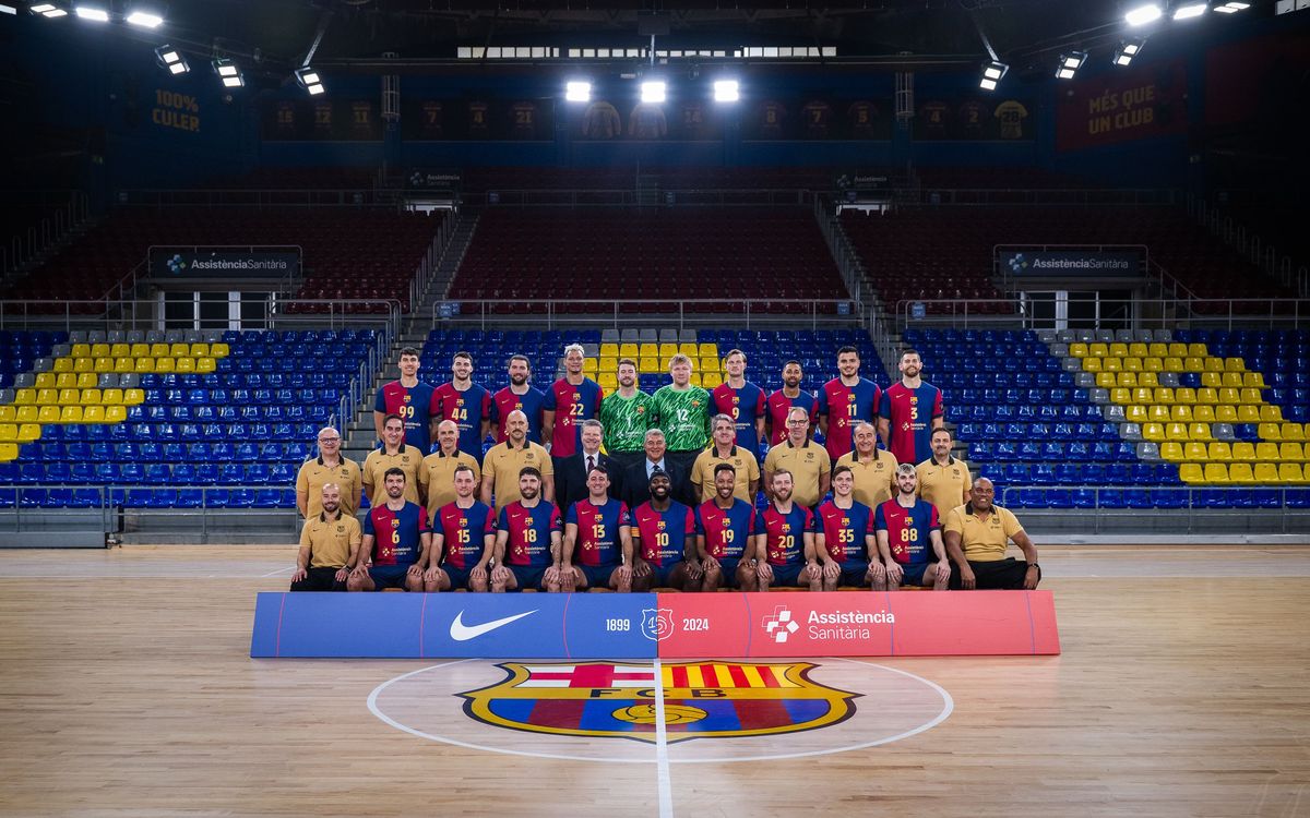 La foto oficial 2024/25, just abans de l’aturada de seleccions