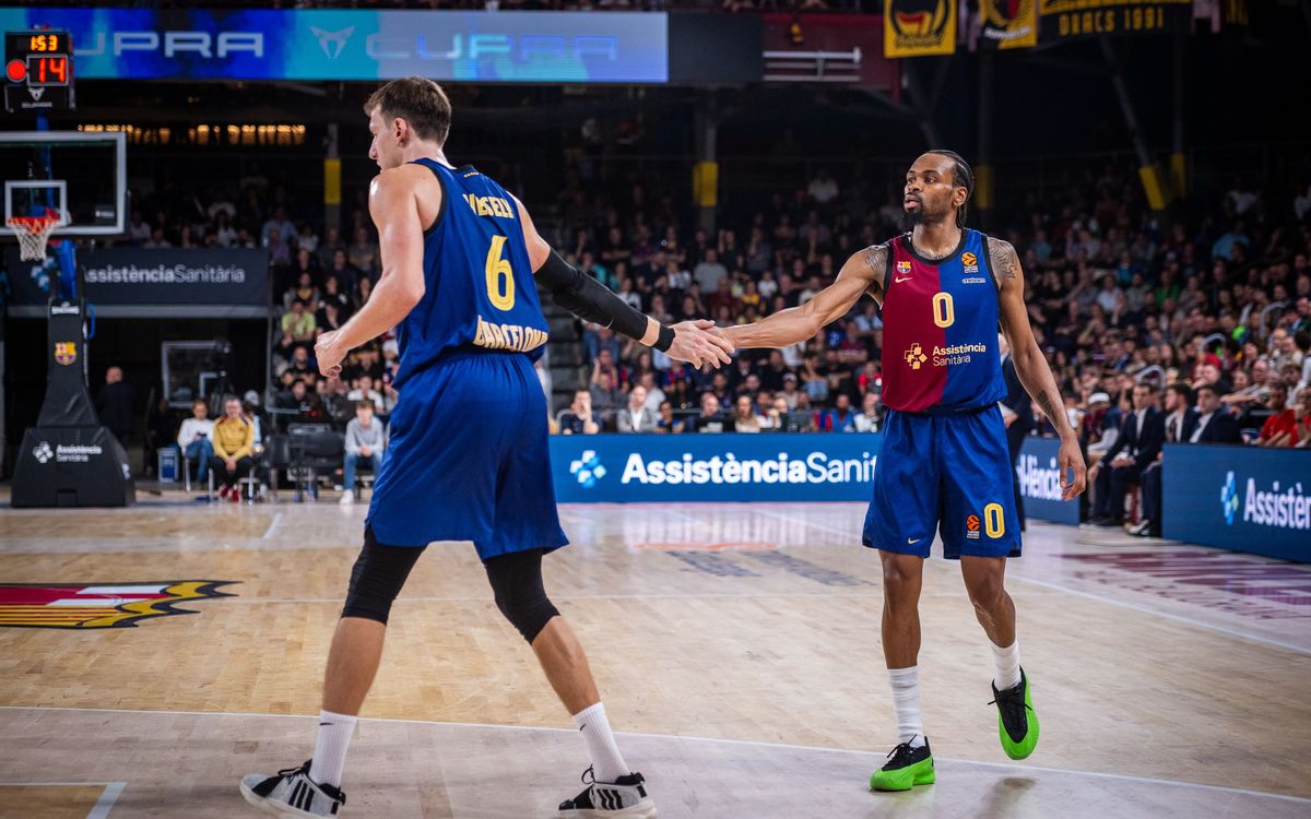 Barça - Baskonia: El Palau, un fortín europeo (91-68)