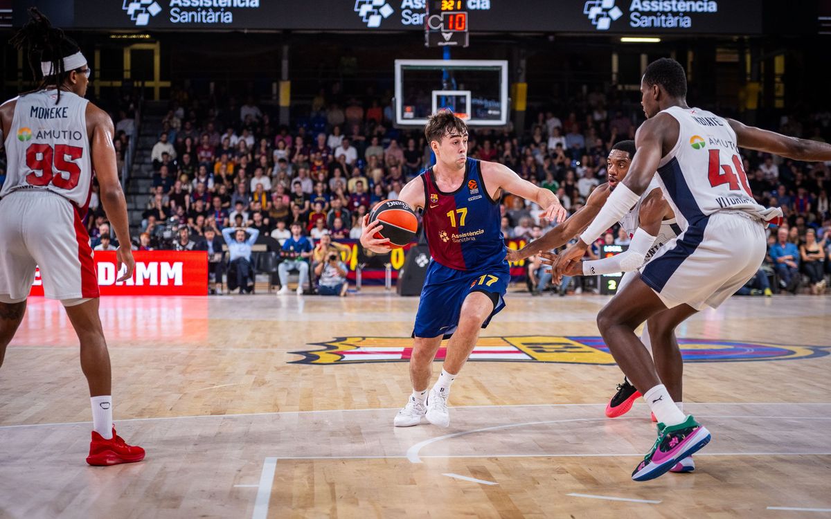 FC Barcelona - París Basketball: La sorpresa de la Euroliga visita el Palau