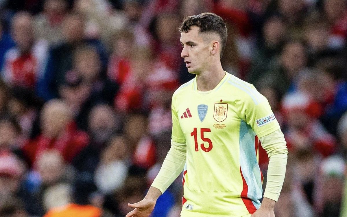 Marc Casadó debuta con la selección española absoluta