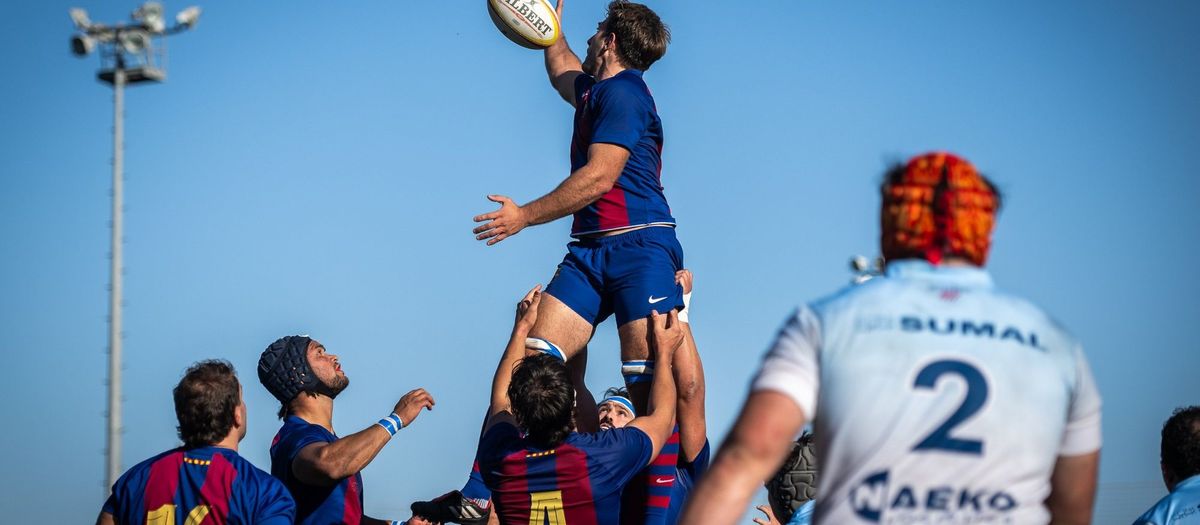 El derbi de rugby es azulgrana (24-21)