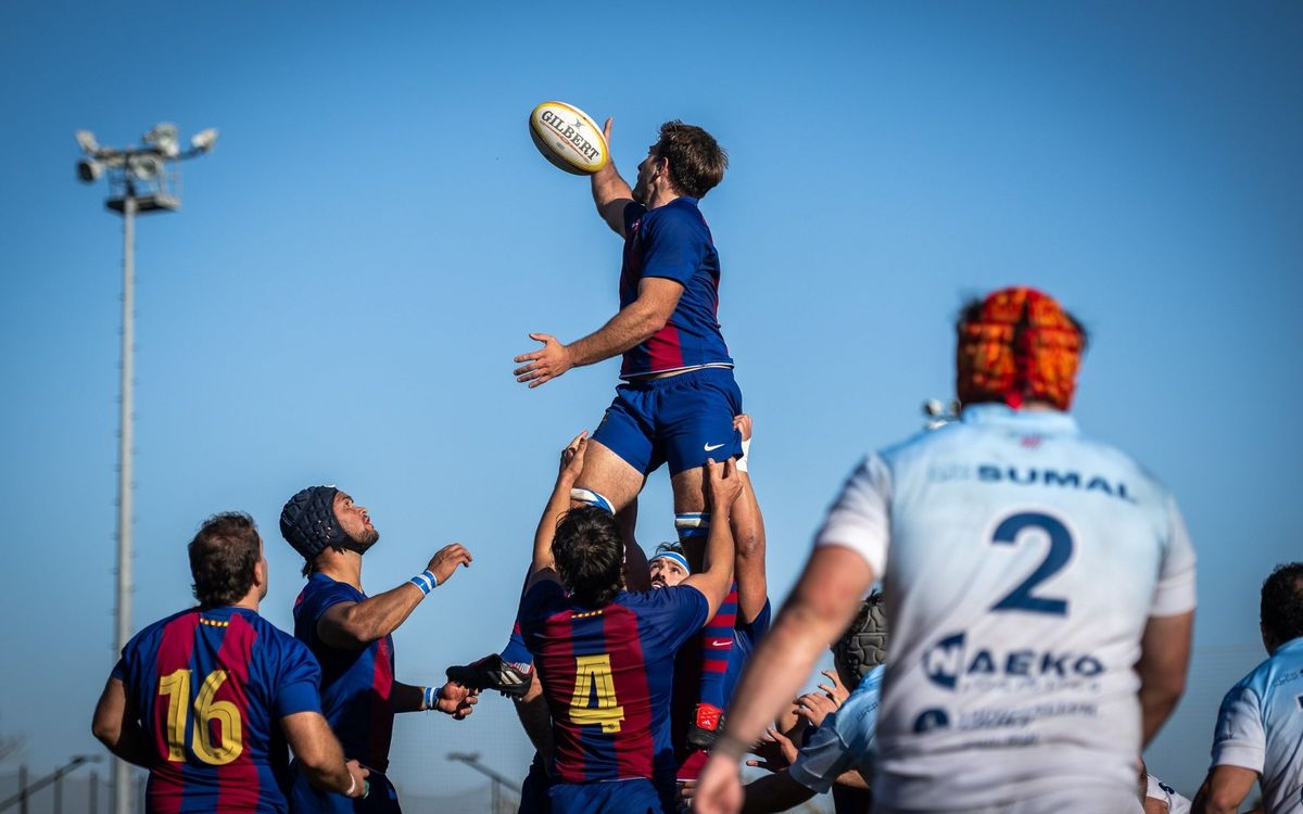 El derbi de rugby es azulgrana (24-21)