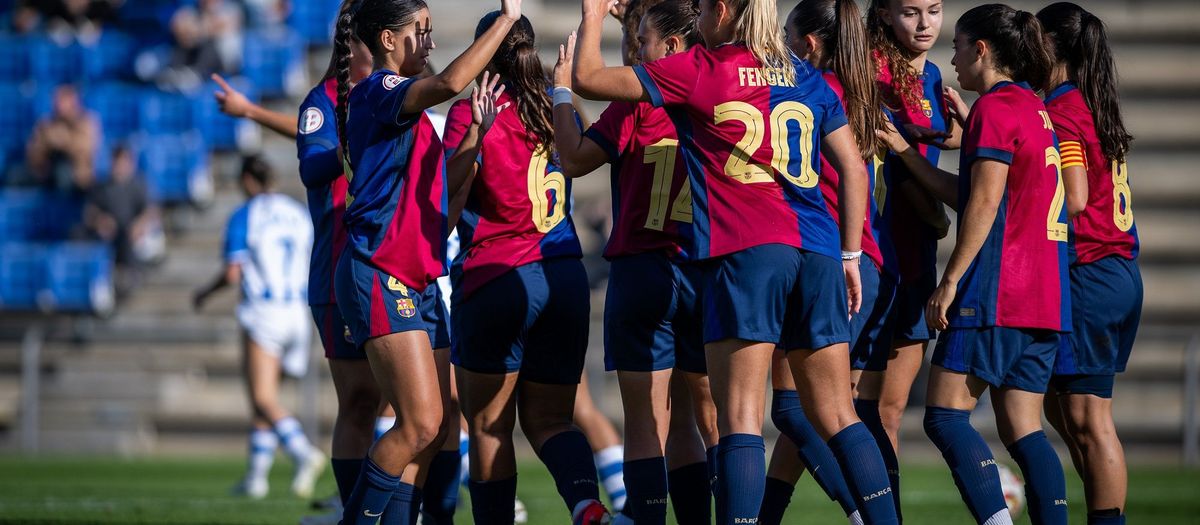 Golejada del Femení B davant l’Sporting Huelva (5-0)