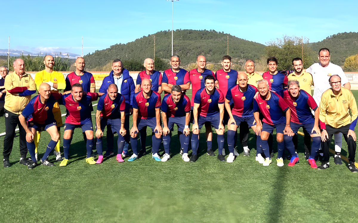 Triomf en el partit solidari de Domise a Ponts