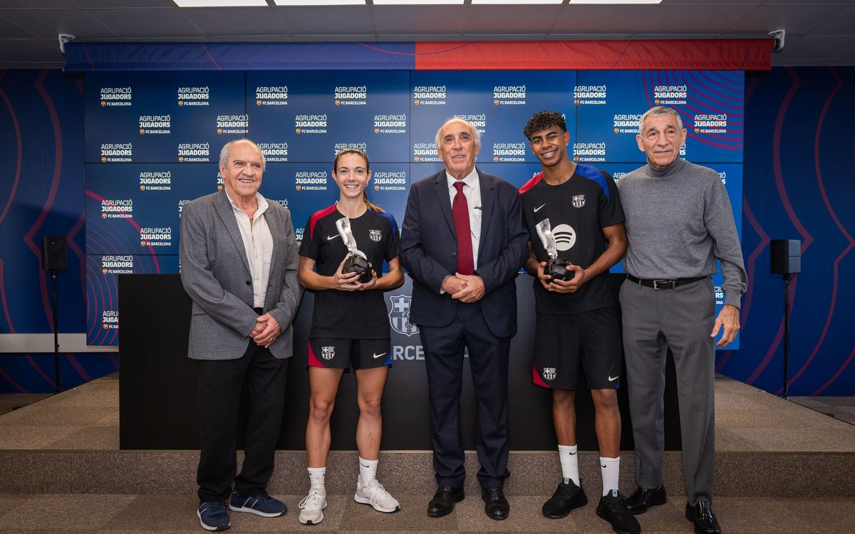 Lamine Yamal and Aitana Bonmatí already have the Barça Players Award