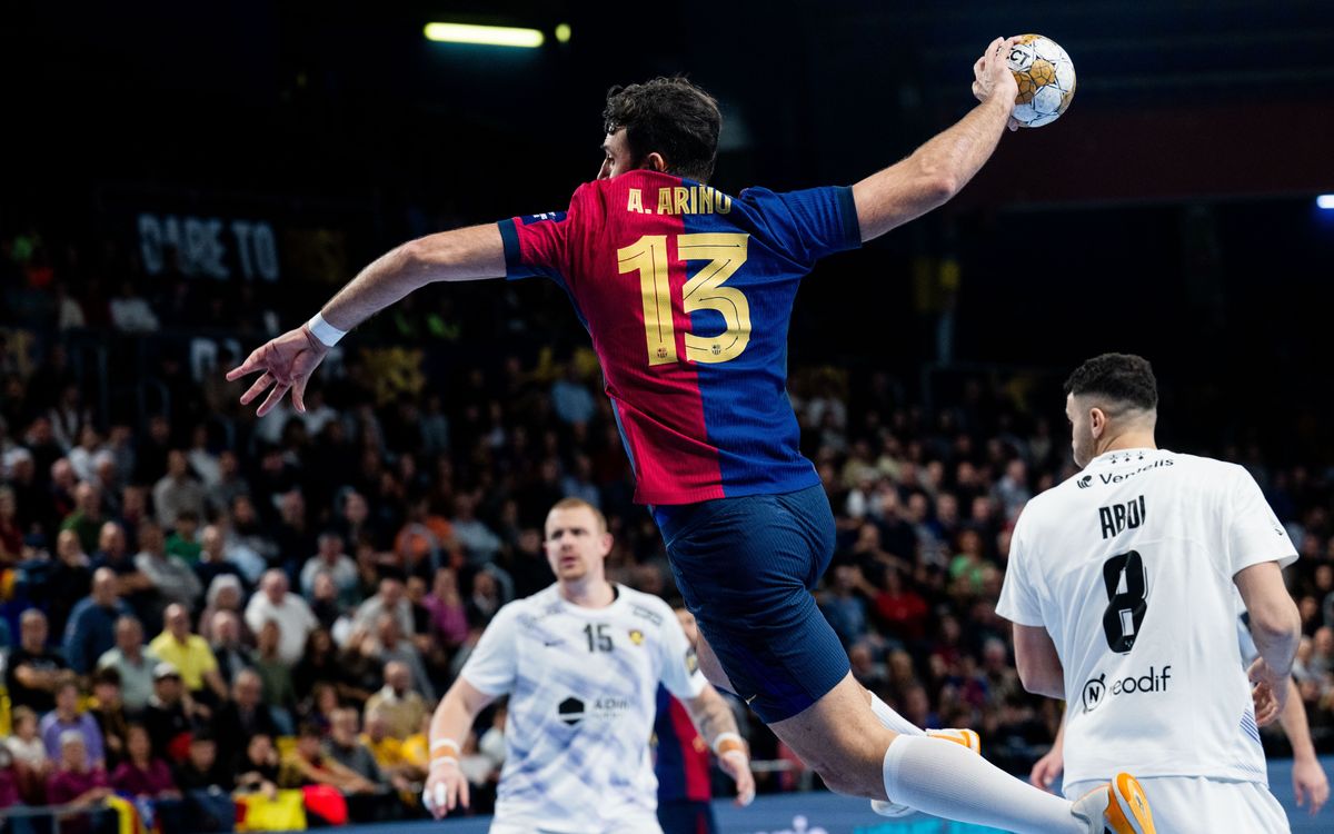 Barça - HBC Nantes: Retorn triomfal a la Champions (36-30)