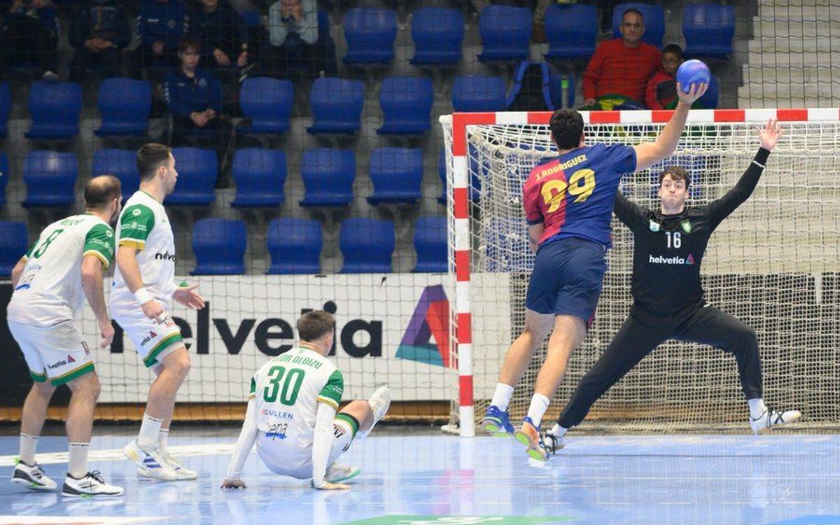 Helvetia Anaitasuna - Barça: Triomf catedralici (31-38)