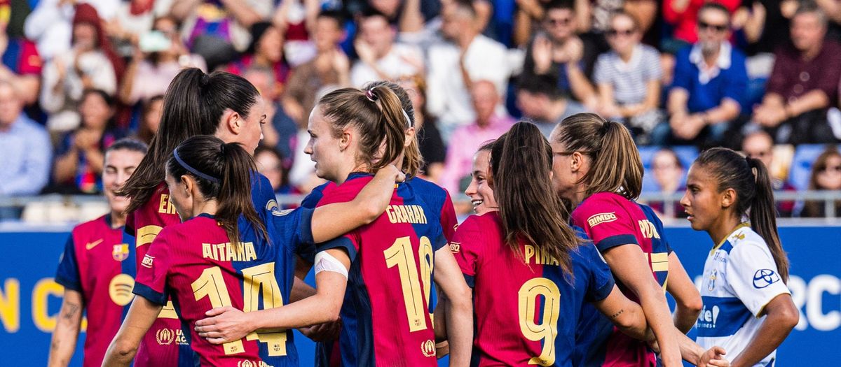 Barça - Costa Adeje Tenerife: Reaccionan para continuar invictas (5-1)