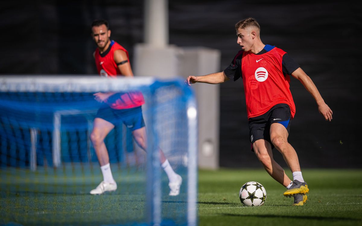 Entrenament de recuperació amb novetats