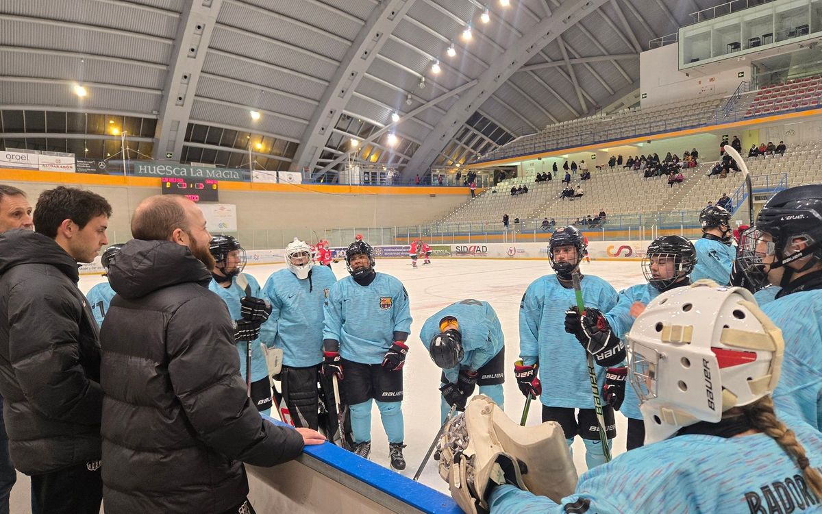 Cap de setmana agredolç pel Barça Hockey Gel U20