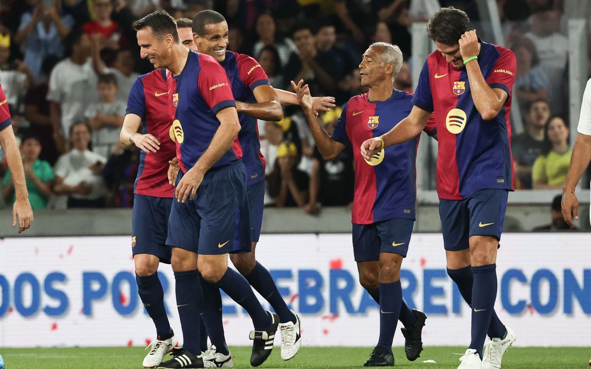 Los Barça Legends jugaran ante el Real Madrid Leyendas