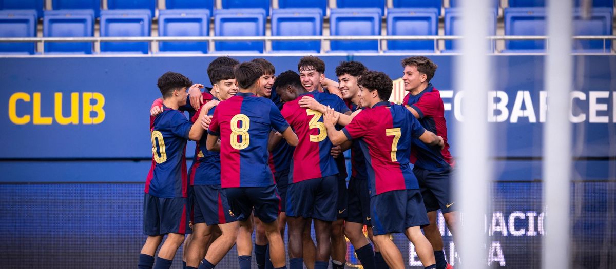 Barça U19A 2-0 Brest: Fourth win in a row