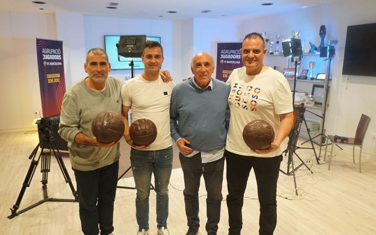 Nuevo episodio del podcast “Leyendas Barça al Micrófono”