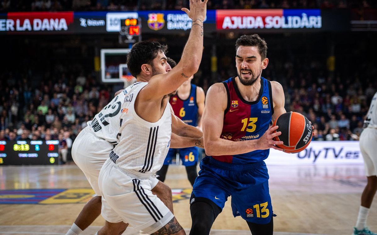 Barça - Real Madrid: Caen con honores (90-97)