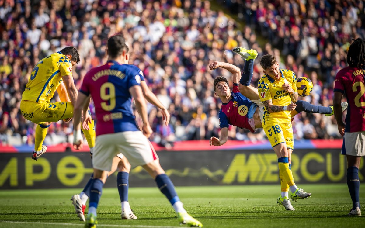 Vòng 15: Barça - Las Palmas (1-2)