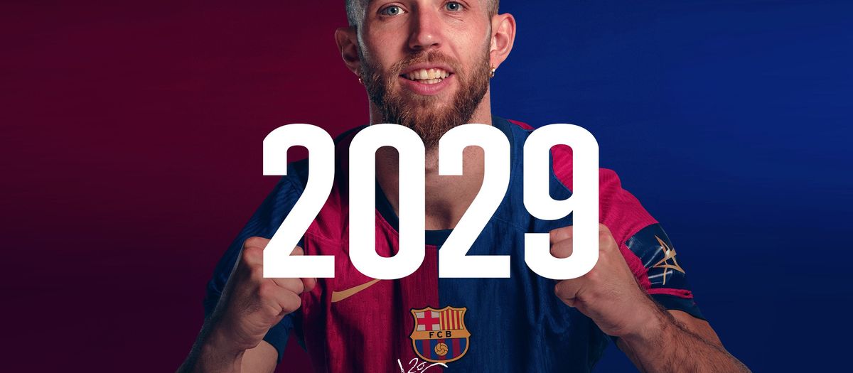 Aleix Gómez, blaugrana fins al 2029