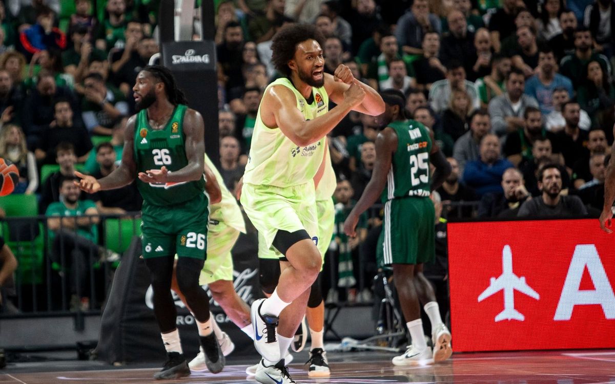 Panathinaikos 90-89 Barça: Defeat away at the Champions