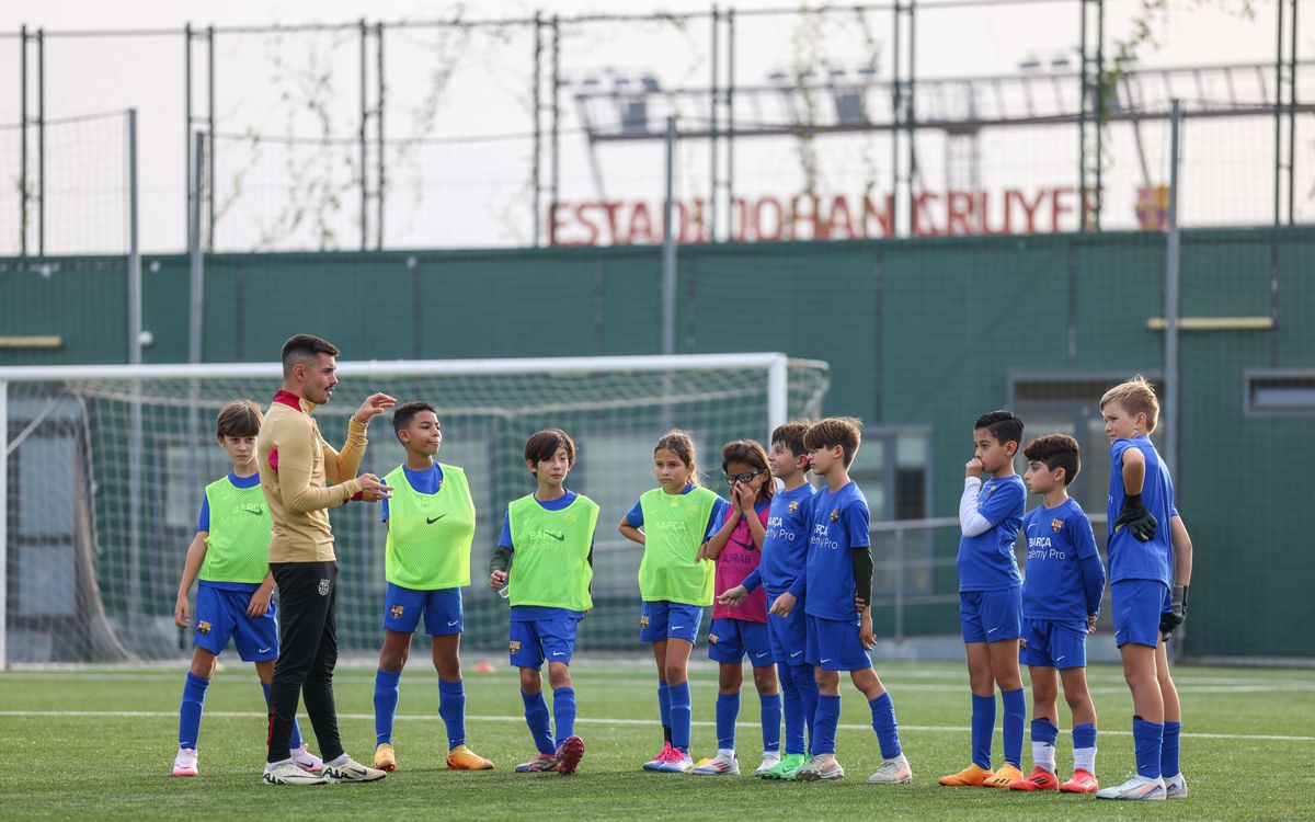 Some seventy young players to spend Christmas at the Ciutat Esportiva