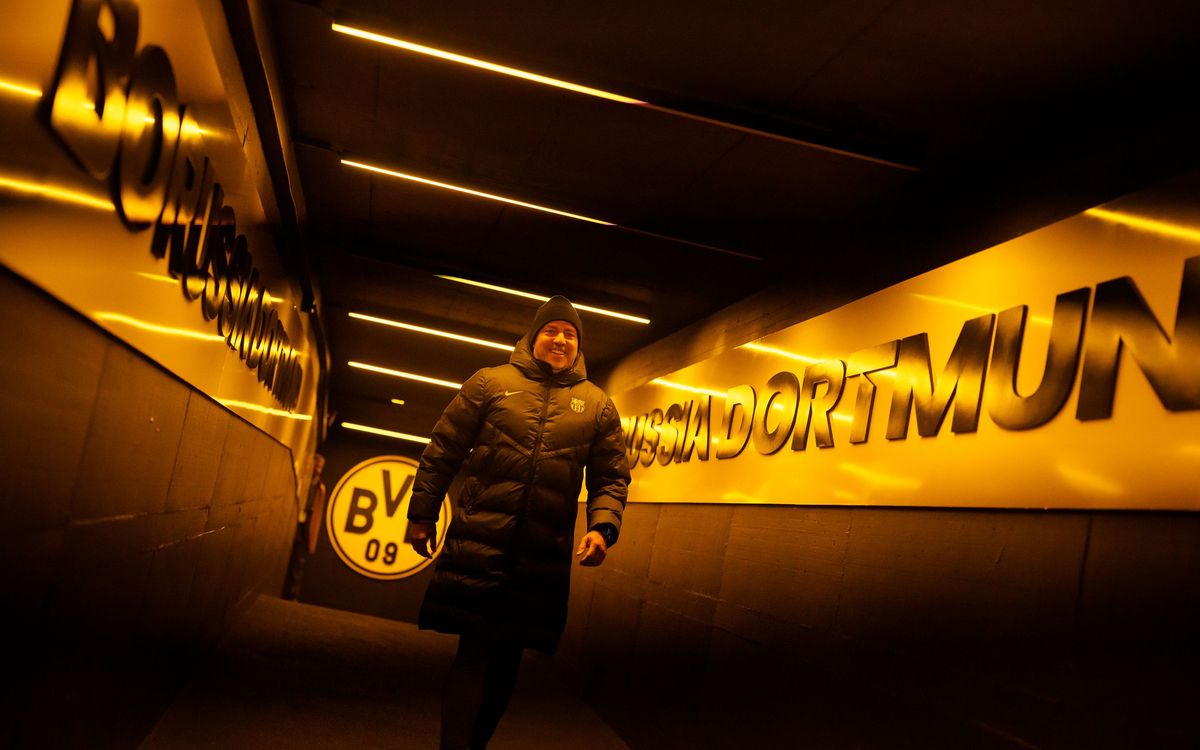 Preparados para el partidazo en Dortmund